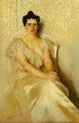 Anders Zorn mrs frances cleveland USA oil painting artist